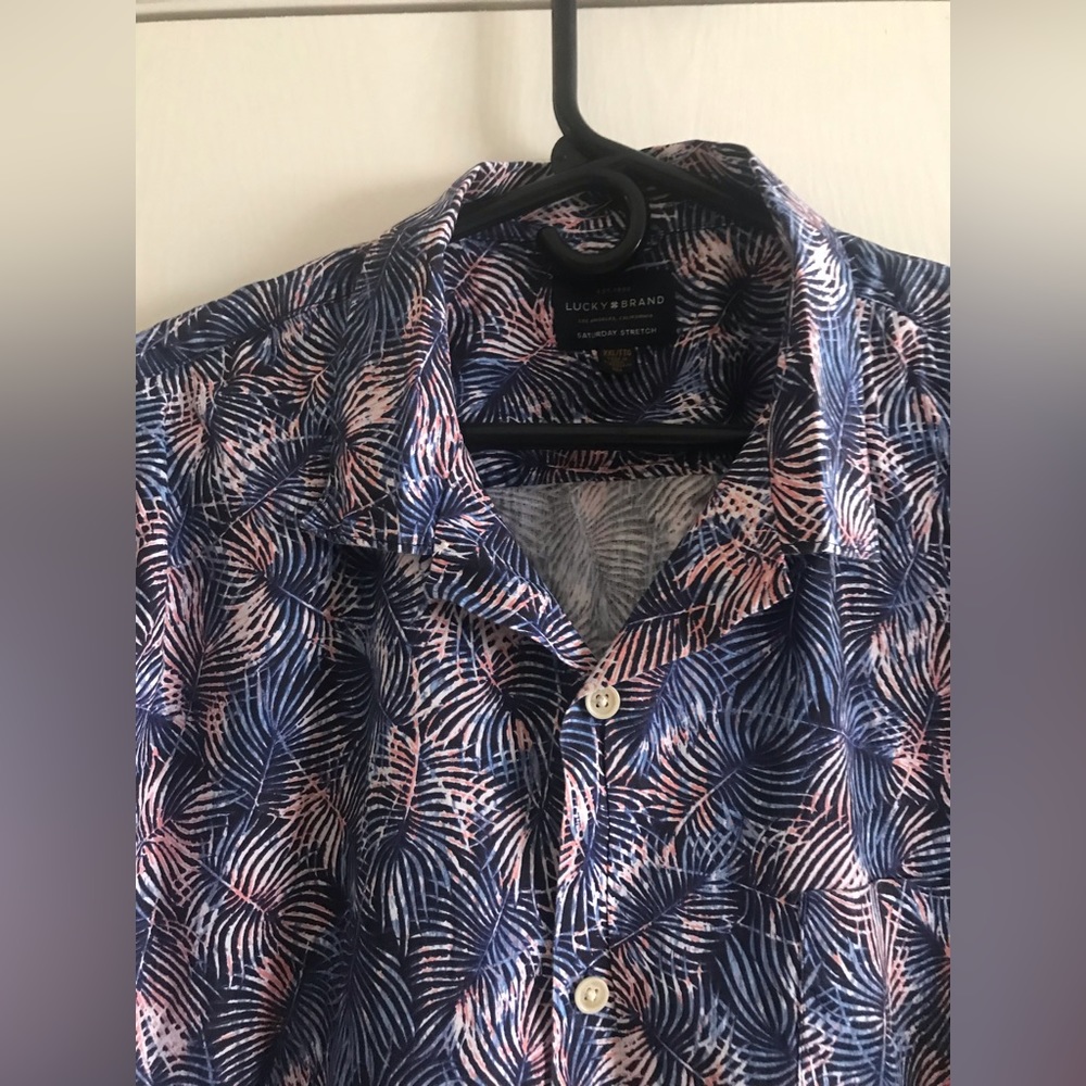 LUCKY  BRAND XXL SHORT SLEEVE SHIRT